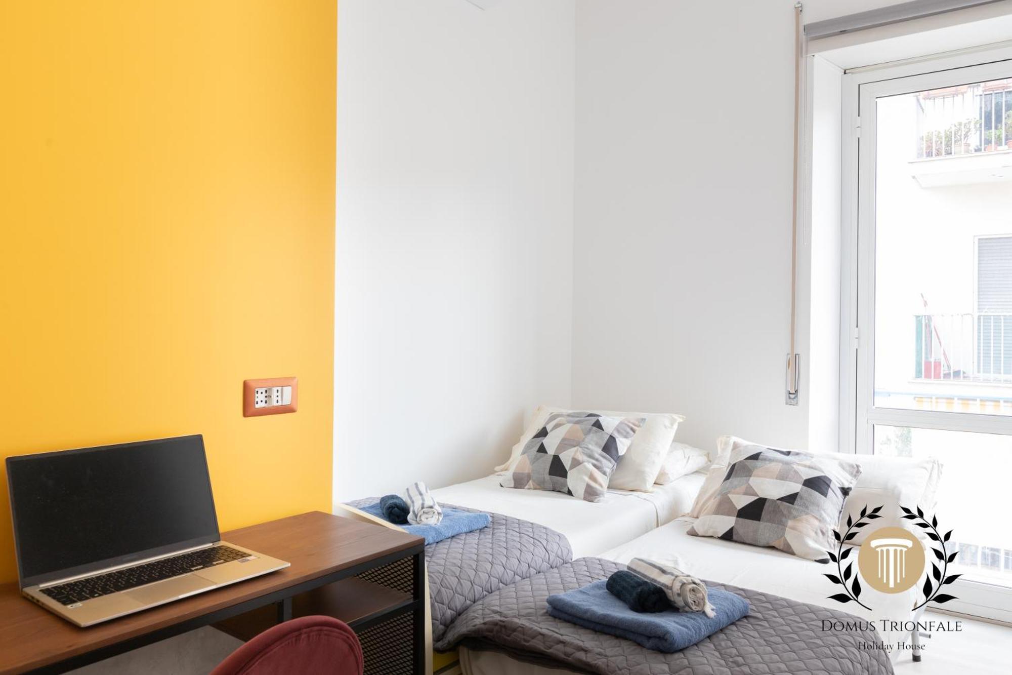 Apartment Domus Trionfale - 8 Min Walk To Vatican, 500mt To Metro A, A-c