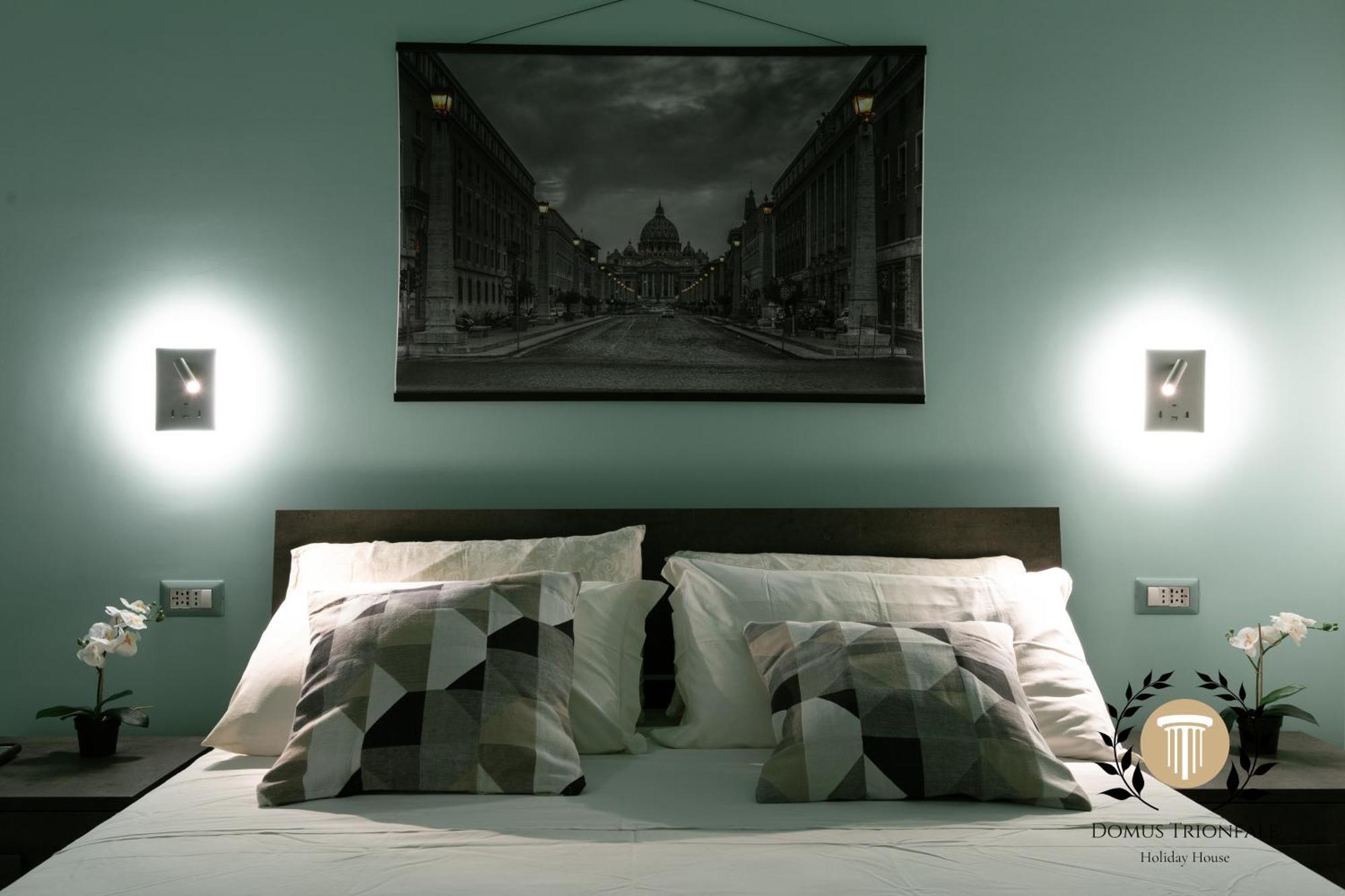 Apartment Domus Trionfale - 8 Min Walk To Vatican, 500mt To Metro A, A-c *