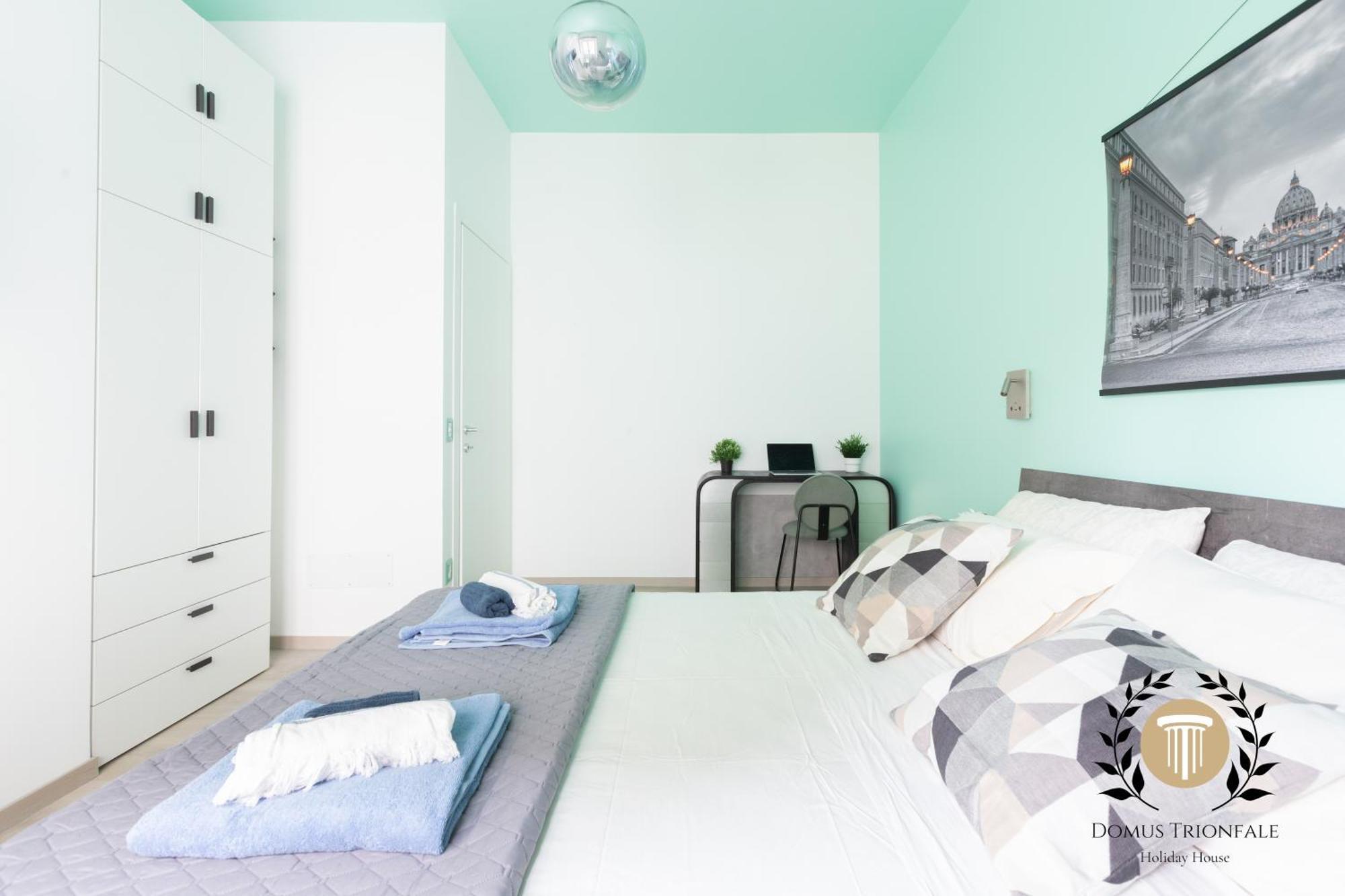 Apartment Domus Trionfale - 8 Min Walk To Vatican, 500mt To Metro A, A-c *