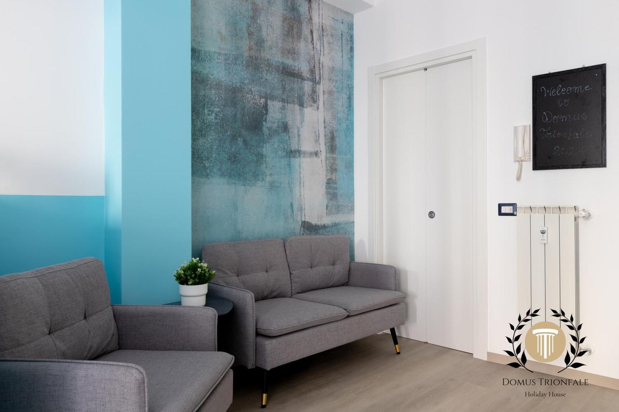 Apartment Domus Trionfale - 8 Min Walk To Vatican, 500mt To Metro A, A-c *